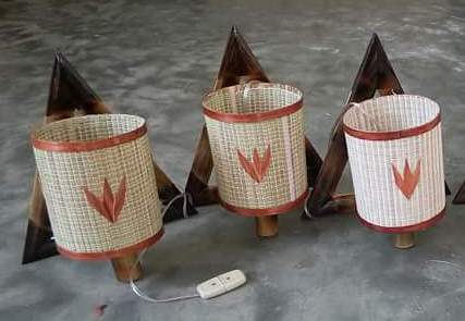 Bamboo Lamp shade 2
